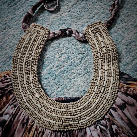 Boston Proper Animal Print Halter - Picture 2 of 5